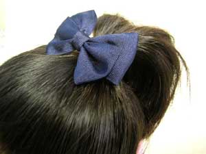 お受験 ヘアアクセサリー