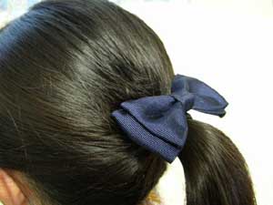 お受験 ヘアアクセサリー