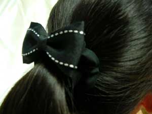 お受験 ヘアアクセサリー